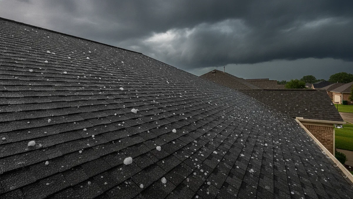Roofing — How to Check Your Roof for Hail Damage From the Ground