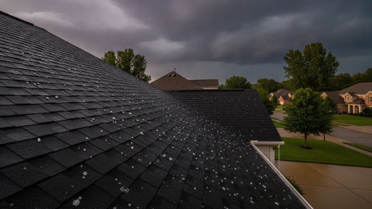 Roofing — Missing Shingles After a Windstorm: How Much Is a Repair and When Is It a Replacement