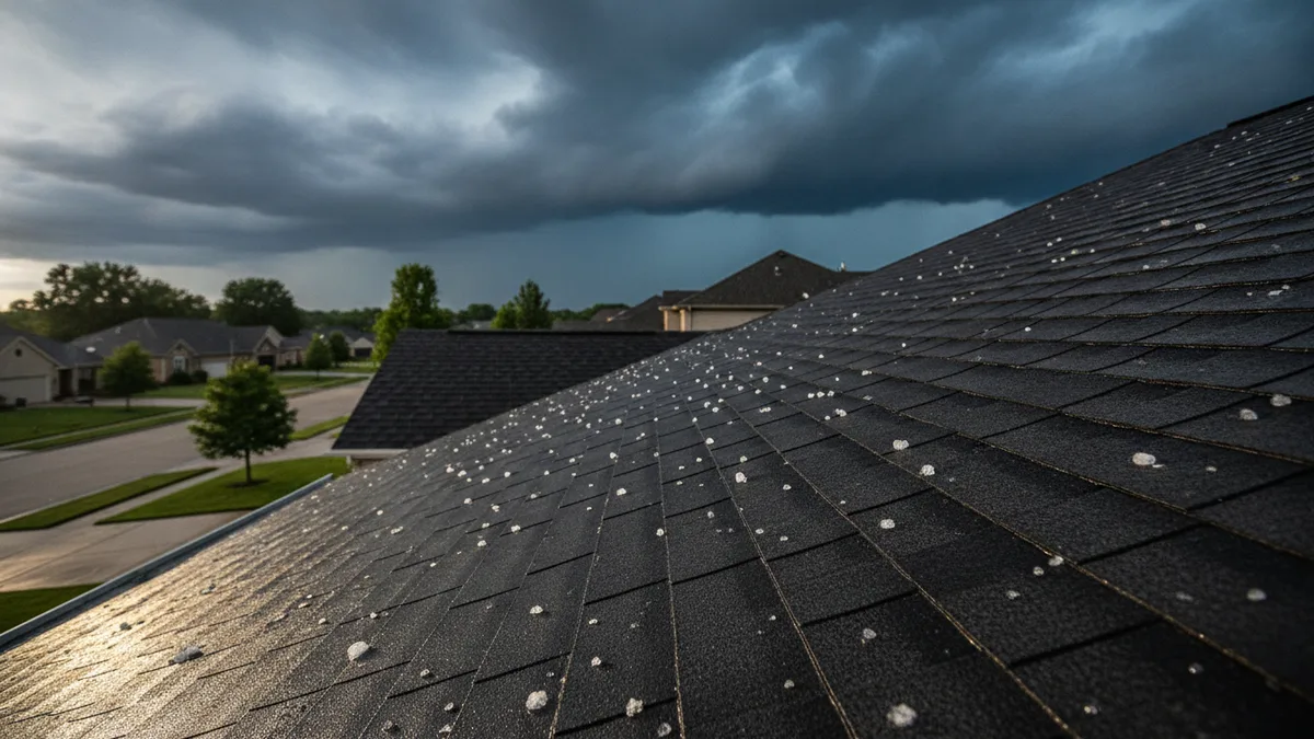 Roofing — How to Check Your Roof for Hail Damage From the Ground