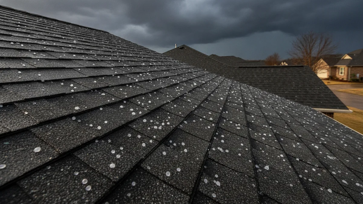Roofing — How to Check Your Roof for Hail Damage From the Ground