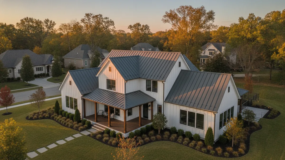 Roofing — Metal Roofs on Texas Homes: Standing Seam, Screw-Down, and What to Expect