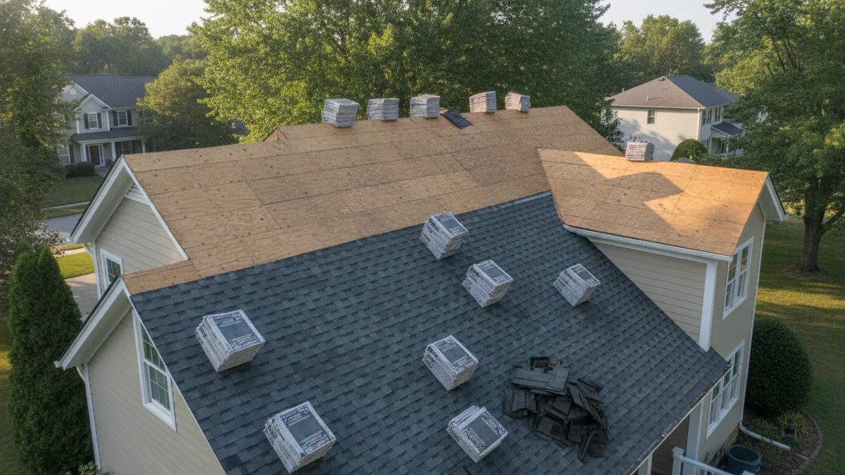 Roofing — What Happens on Roof Replacement Day