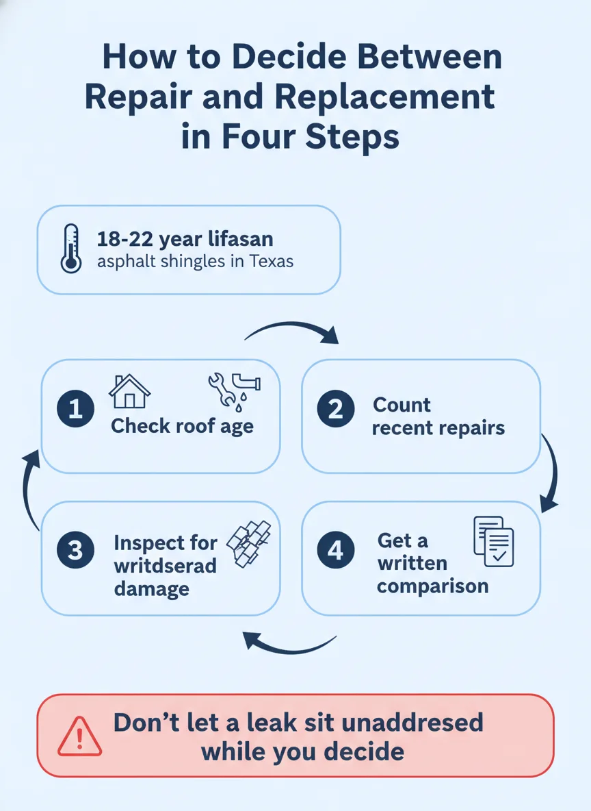 How to Decide Between Repair and Replacement in Four Steps
