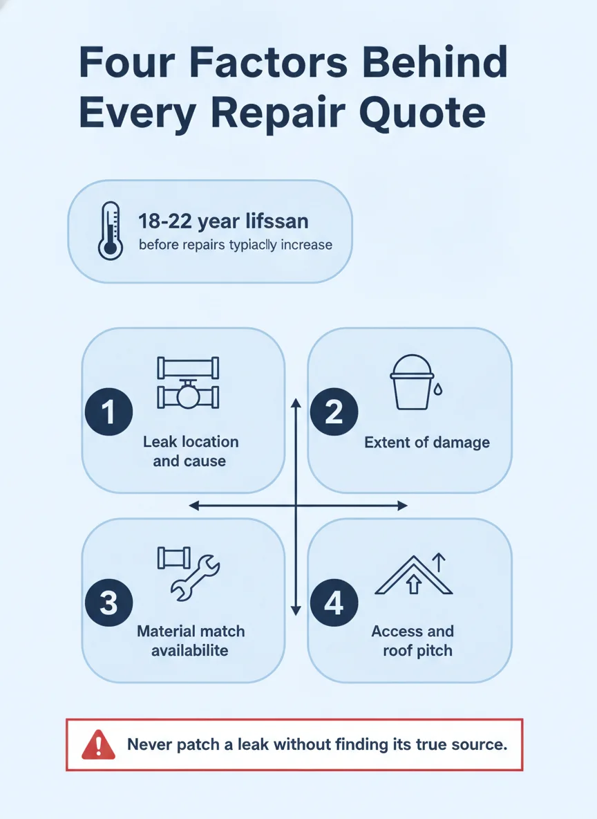 Four Factors Behind Every Repair Quote