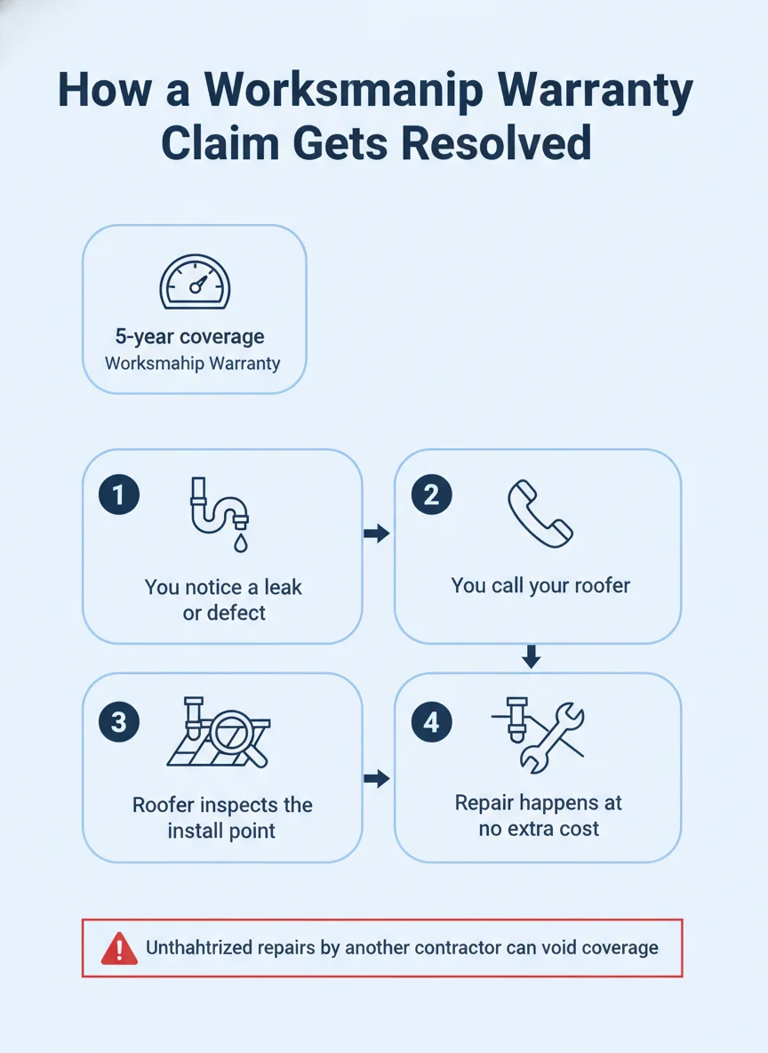 How a Workmanship Warranty Claim Gets Resolved