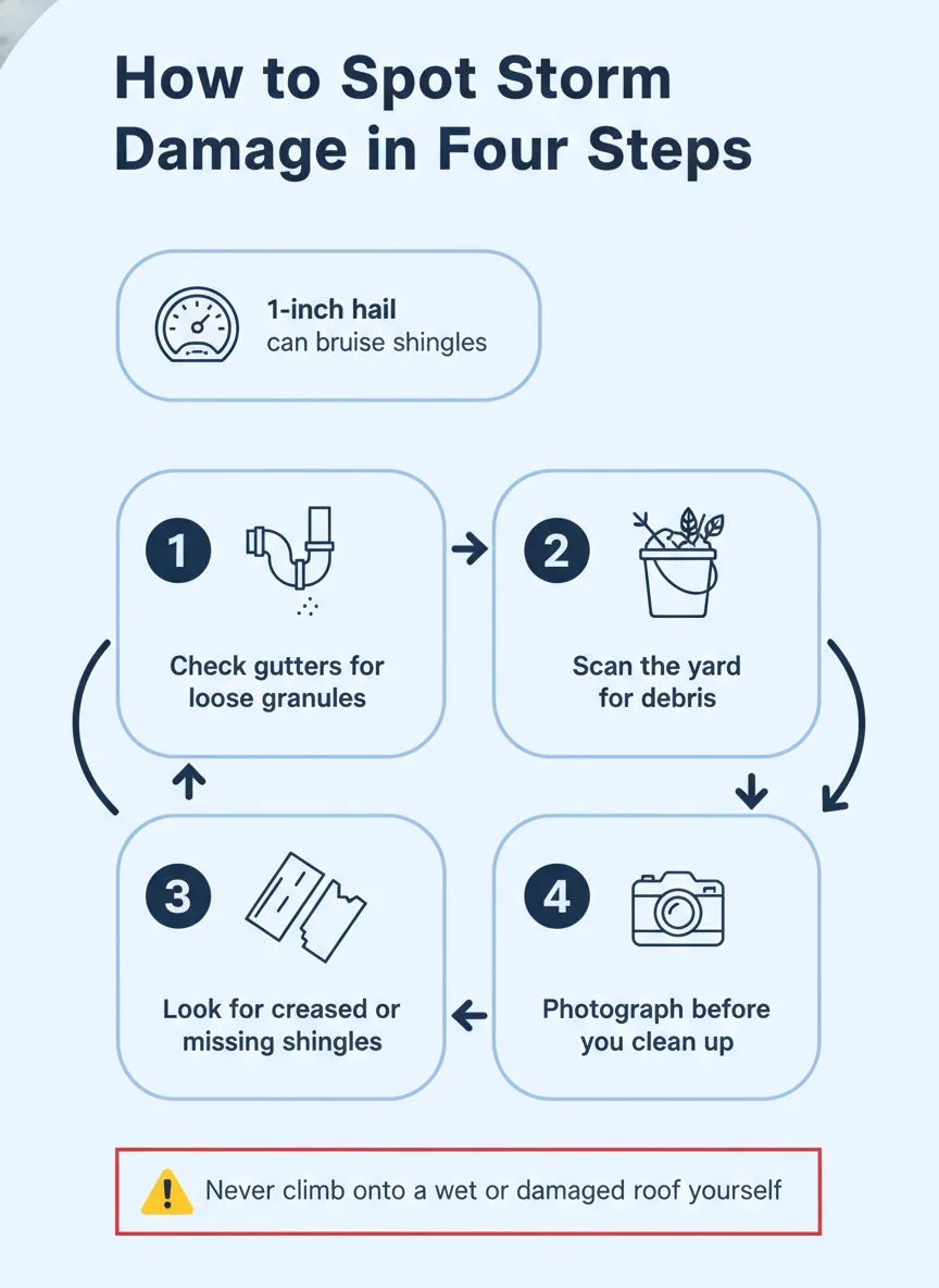 How to Spot Storm Damage in Four Steps
