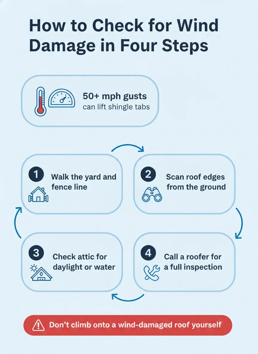 How to Check for Wind Damage in Four Steps