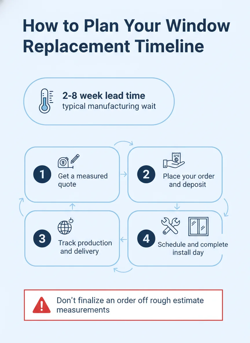 How to Plan Your Window Replacement Timeline