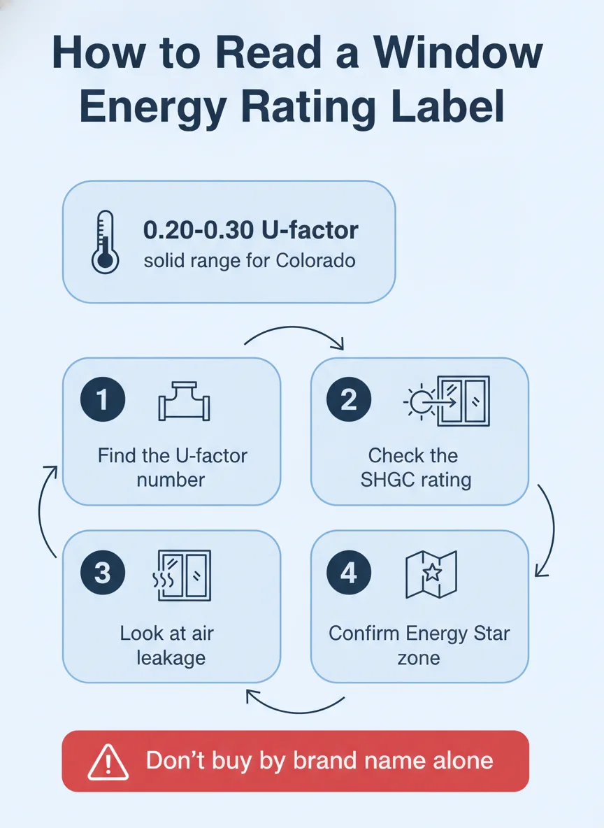 How to Read a Window Energy Rating Label