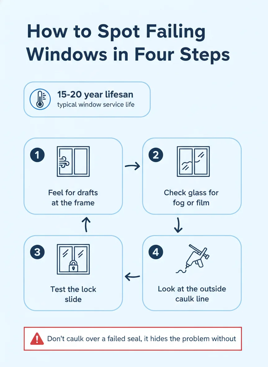How to Spot Failing Windows in Four Steps