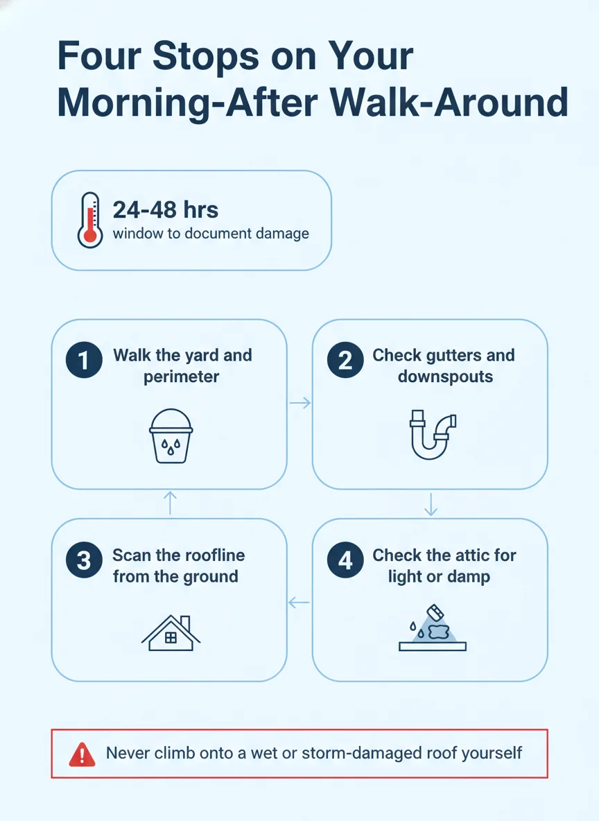 Four Stops on Your Morning-After Walk-Around