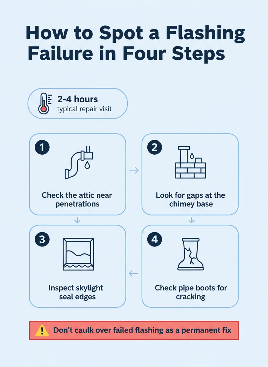 How to Spot a Flashing Failure in Four Steps