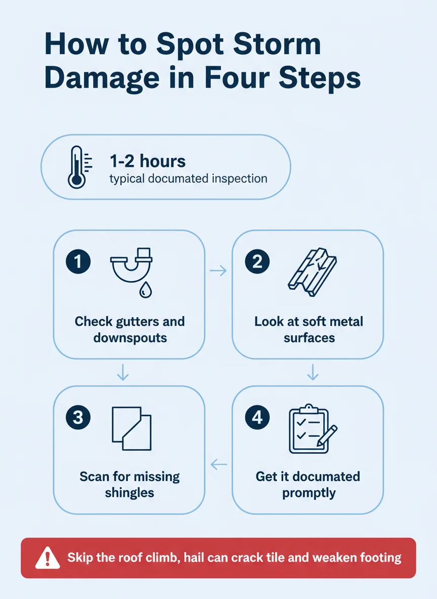 How to Spot Storm Damage in Four Steps