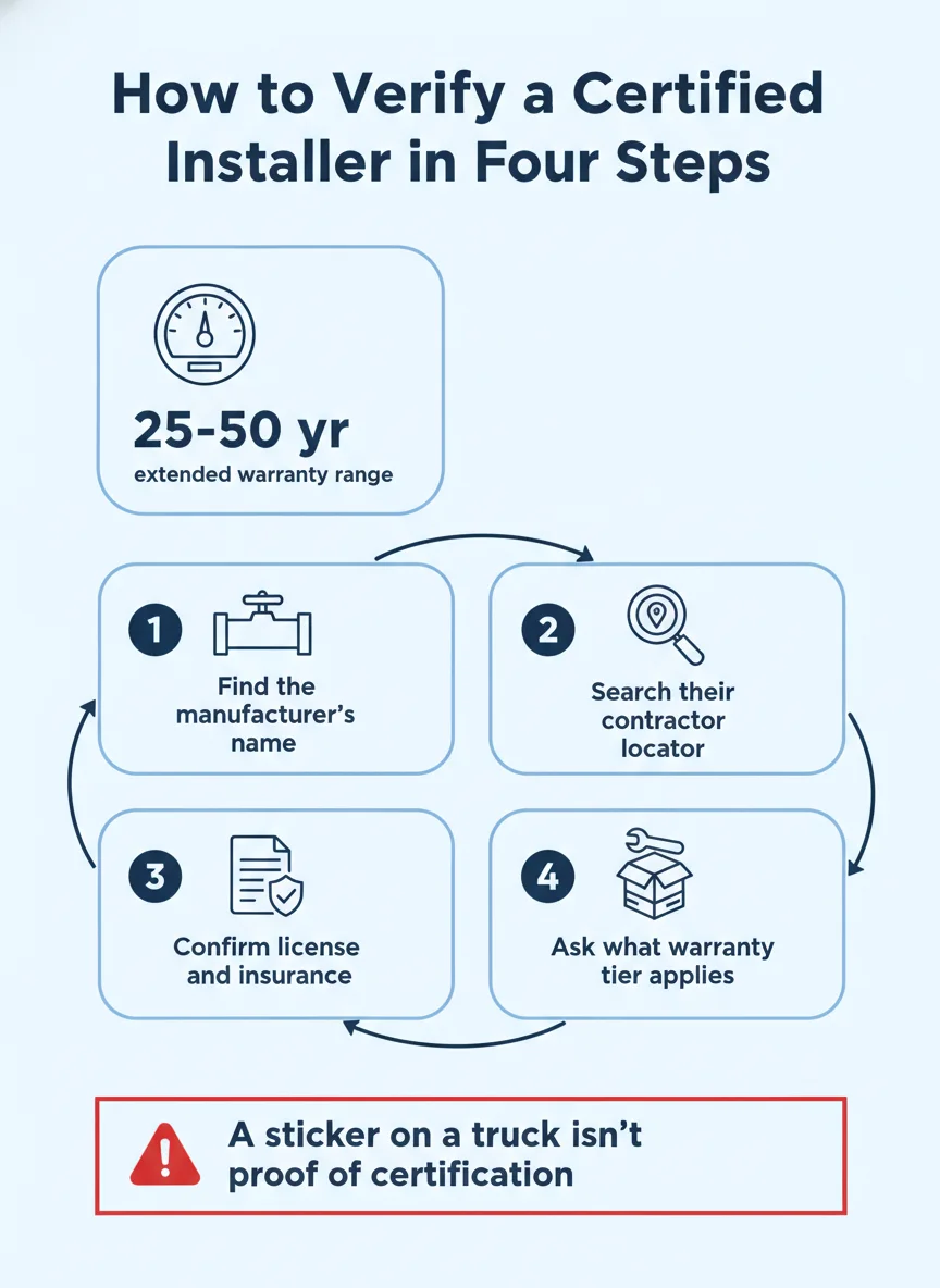 How to Verify a Certified Installer in Four Steps