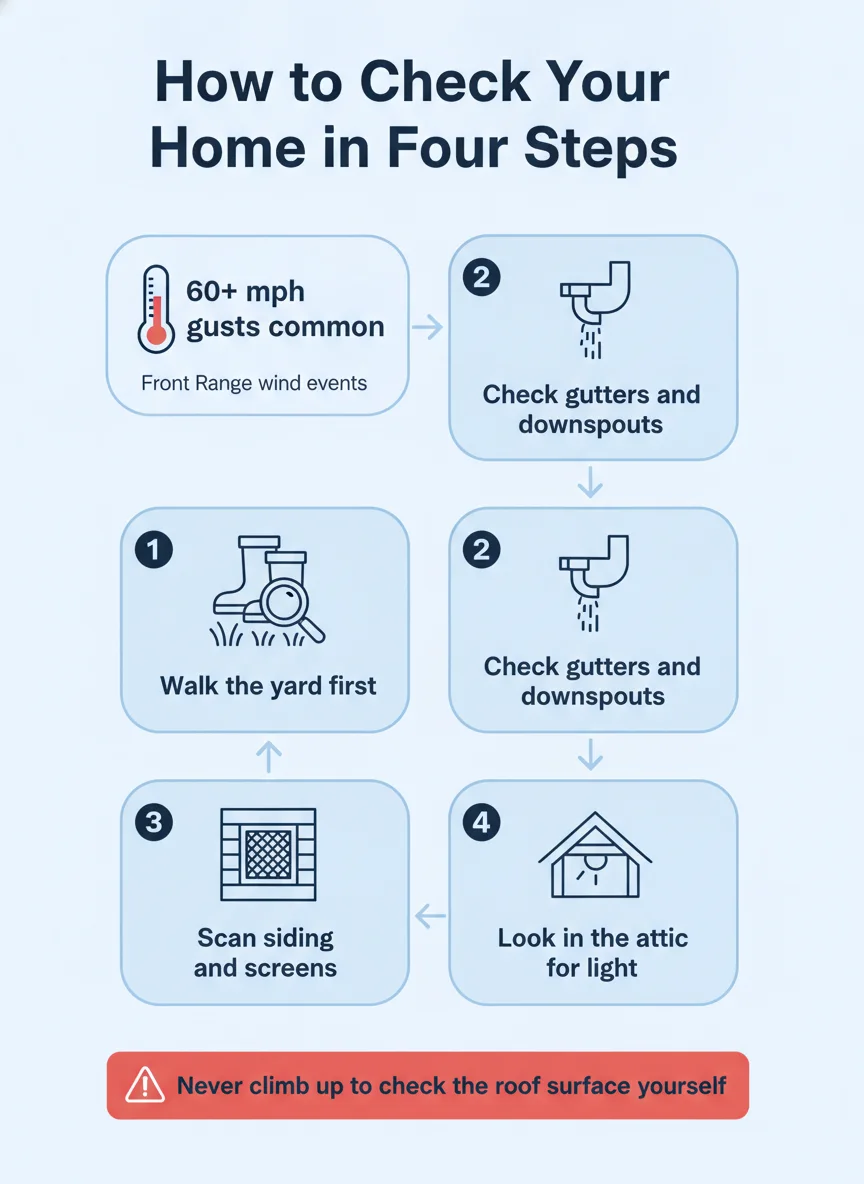 How to Check Your Home in Four Steps