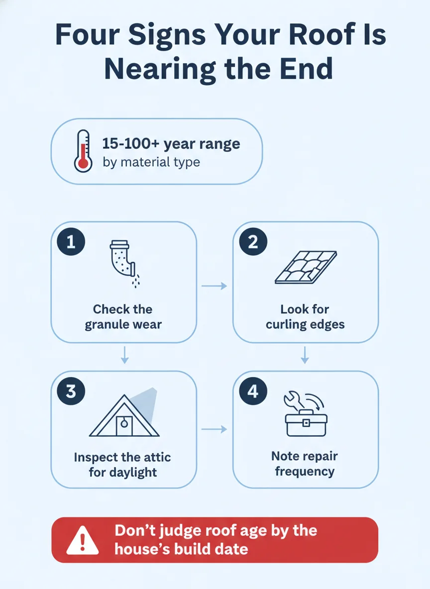 Four Signs Your Roof Is Nearing the End