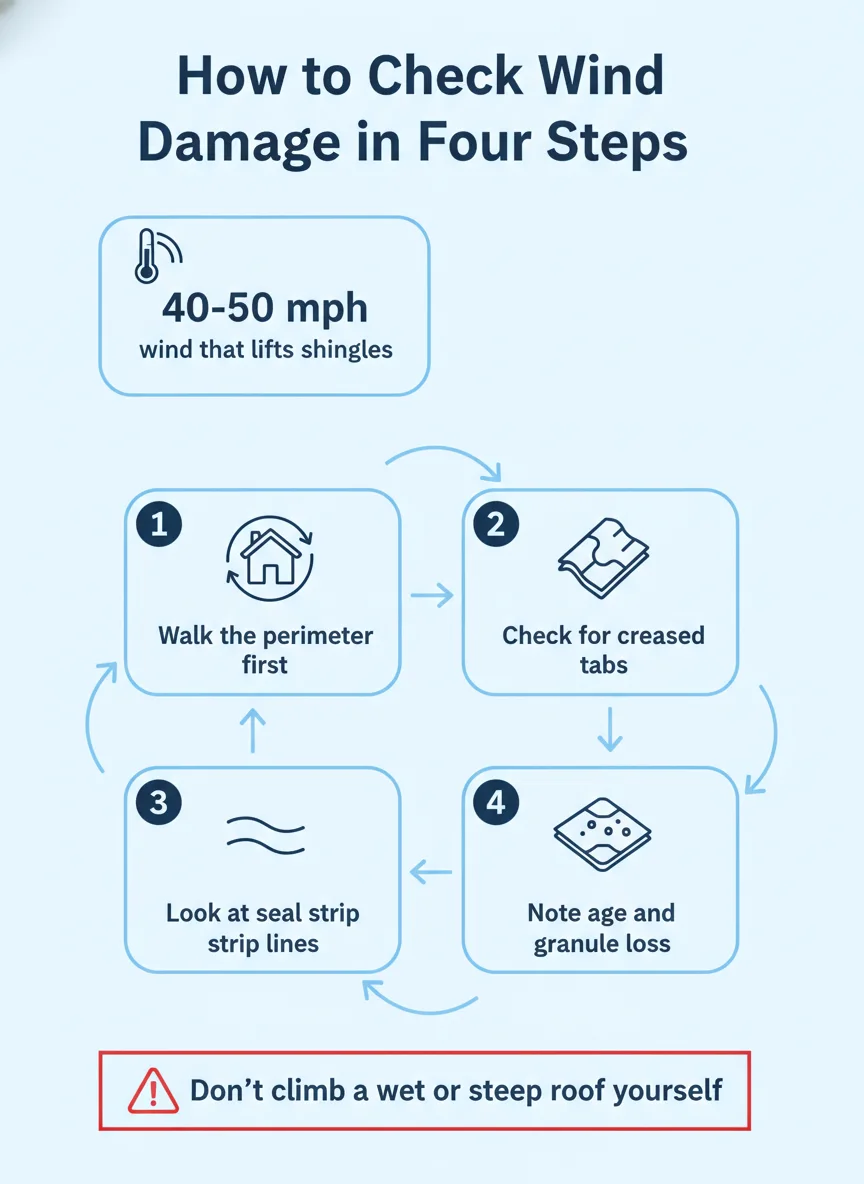 How to Check Wind Damage in Four Steps