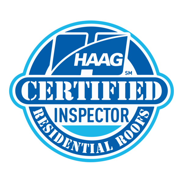 Haag Certified Inspector, Residential Roofs seal
