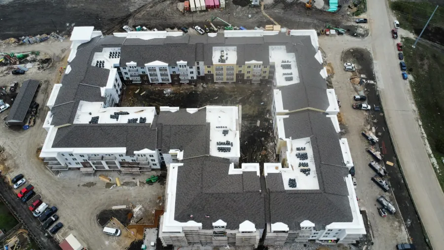 Waxahachie Apartments roofing project 4