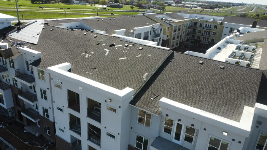 Waxahachie Apartments roofing project 7