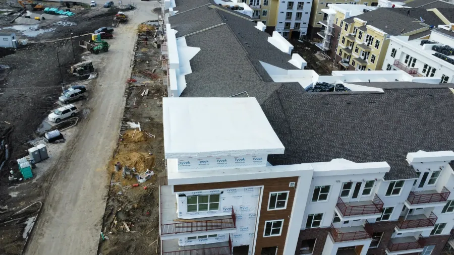Waxahachie Apartments roofing project 8