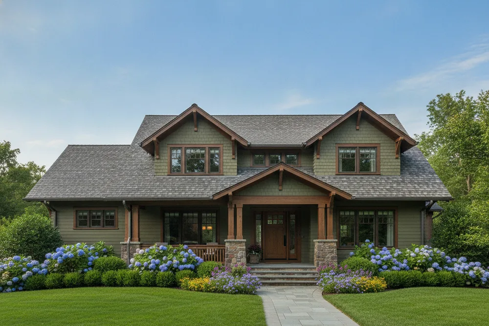 Steep-pitch roof replacement