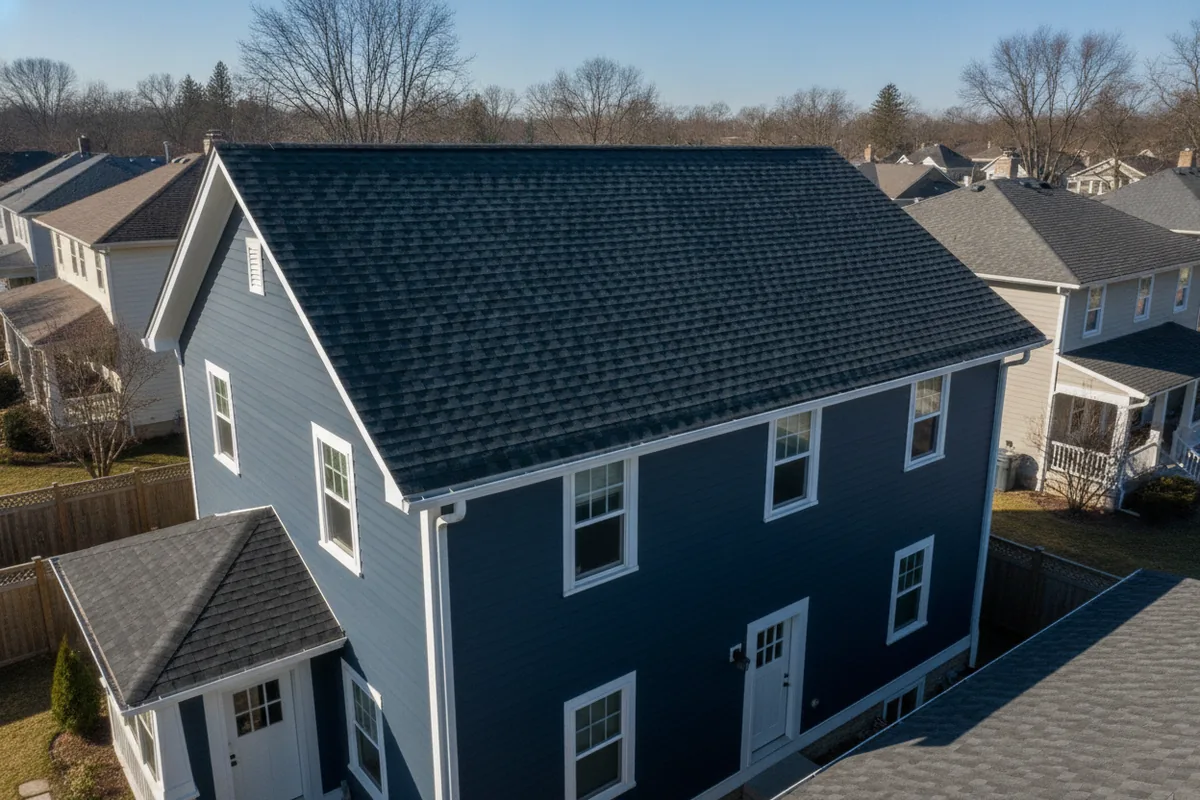 Completed roof 43
