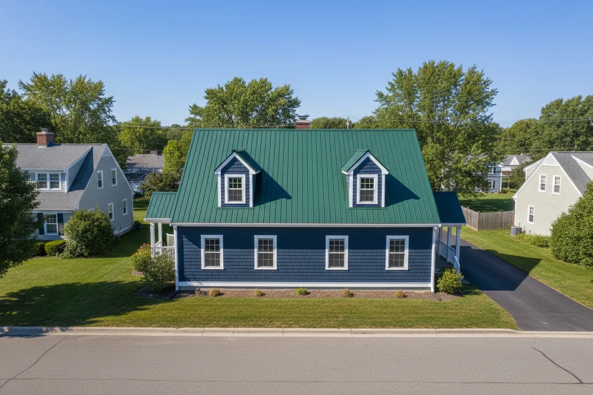 Completed roof 74
