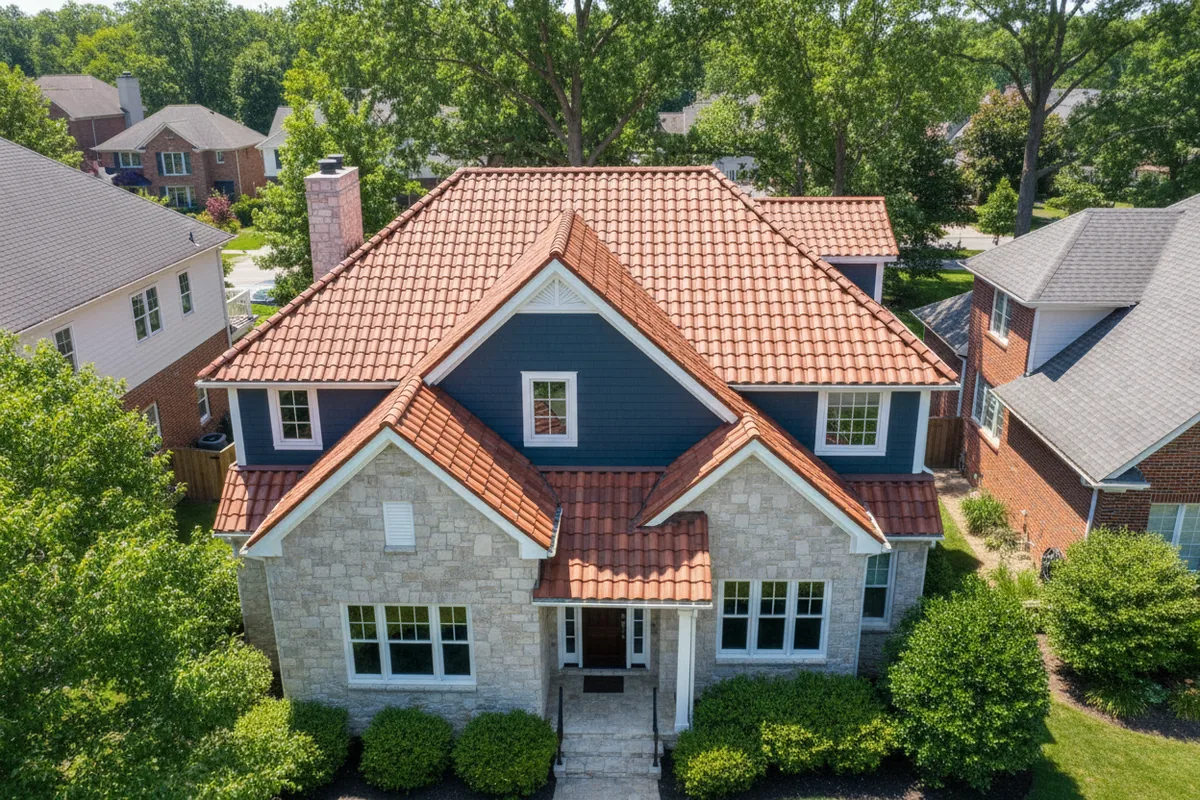 Completed roof 75