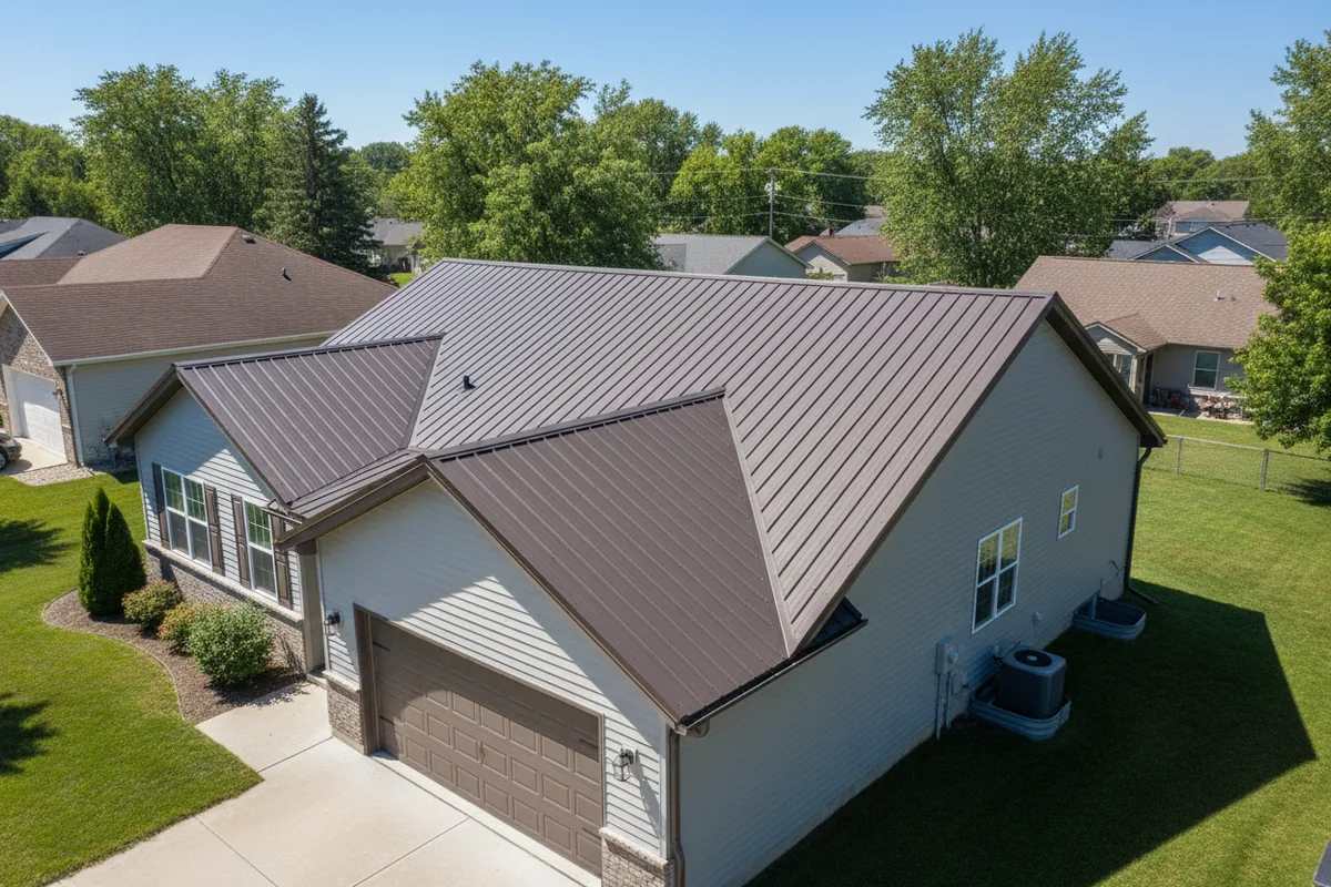 Completed roof 79