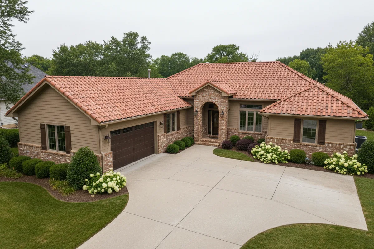 Completed roof 84