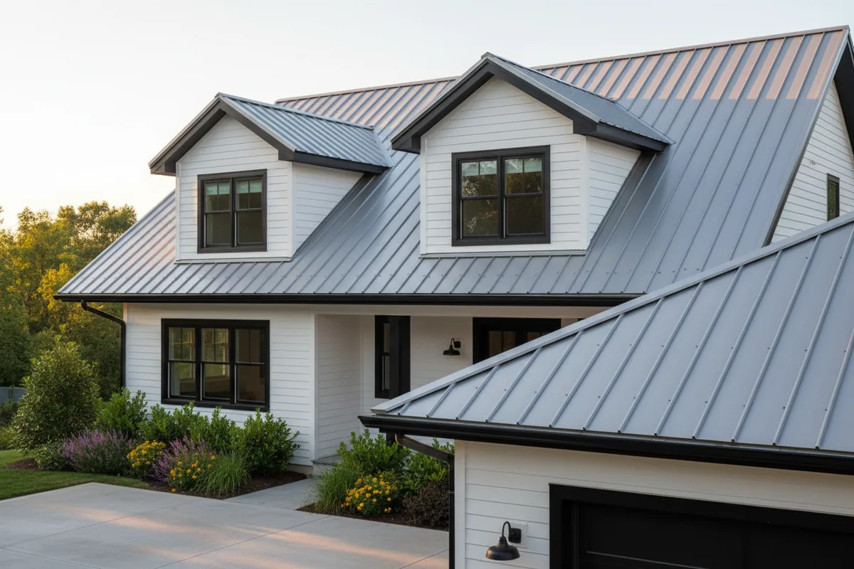 Completed roof 106