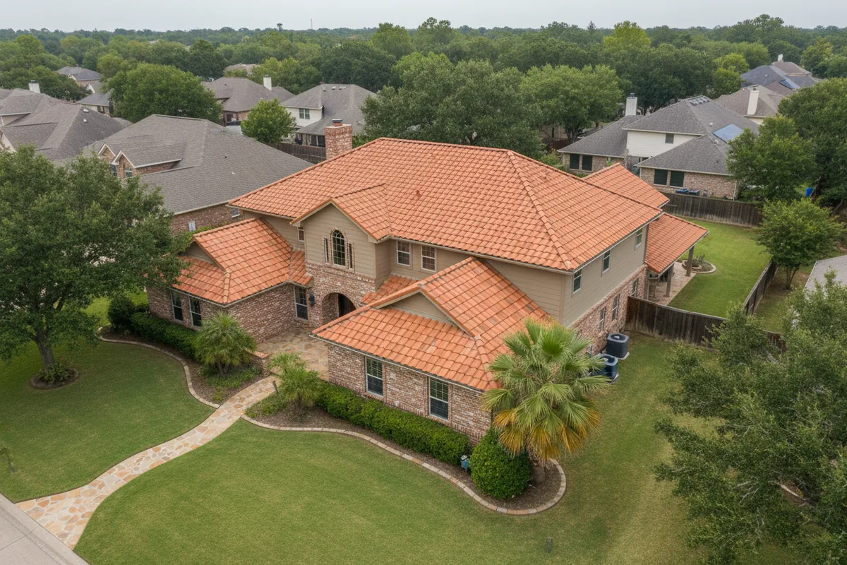 Completed roof 112