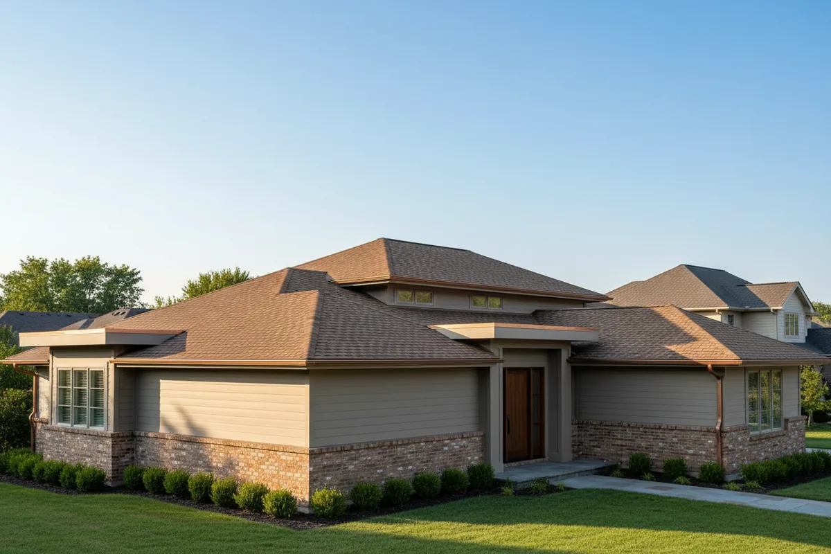 Completed roof 119