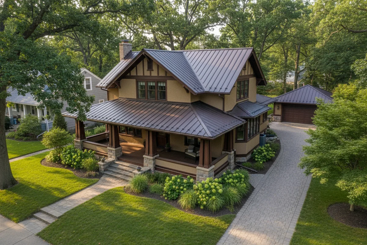 Completed roof 121