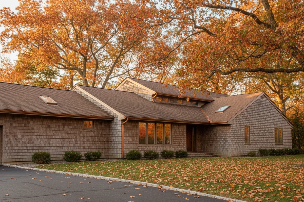 Completed roof 122