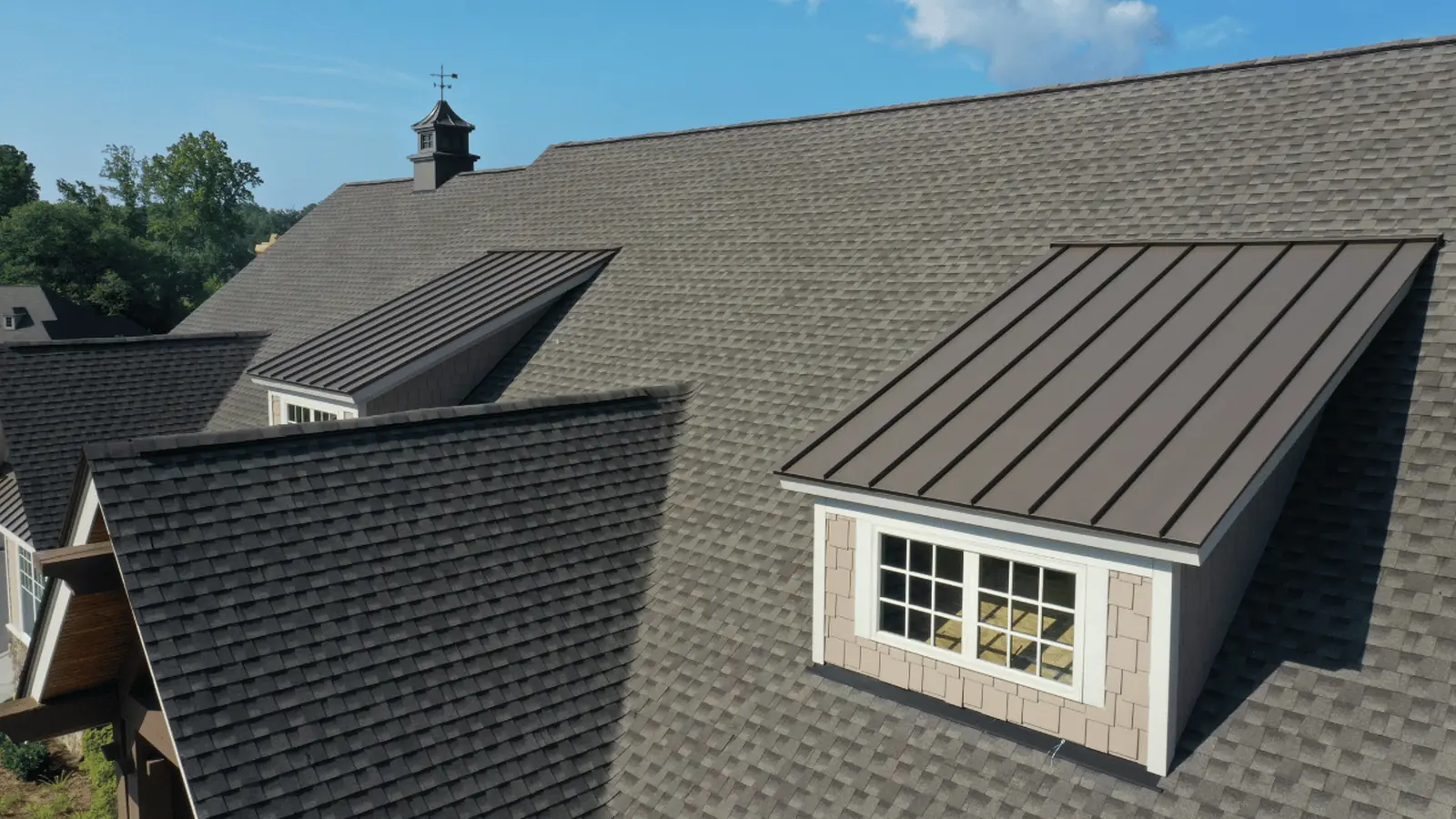 Gutters and flashing detail