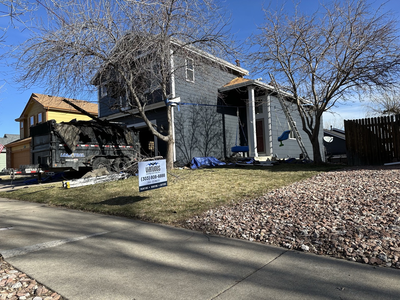 Storm tarp · same-day